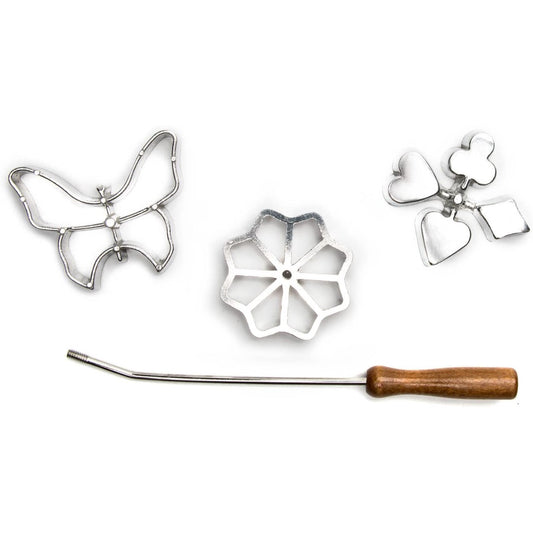 Fox Run Rosette Mold Set, 4 Piece