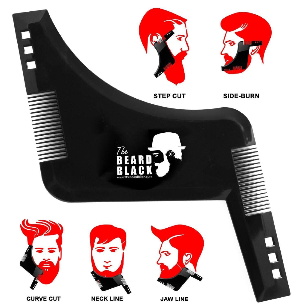 The Beard Black Beard Shaping & Styling Tool (Black)