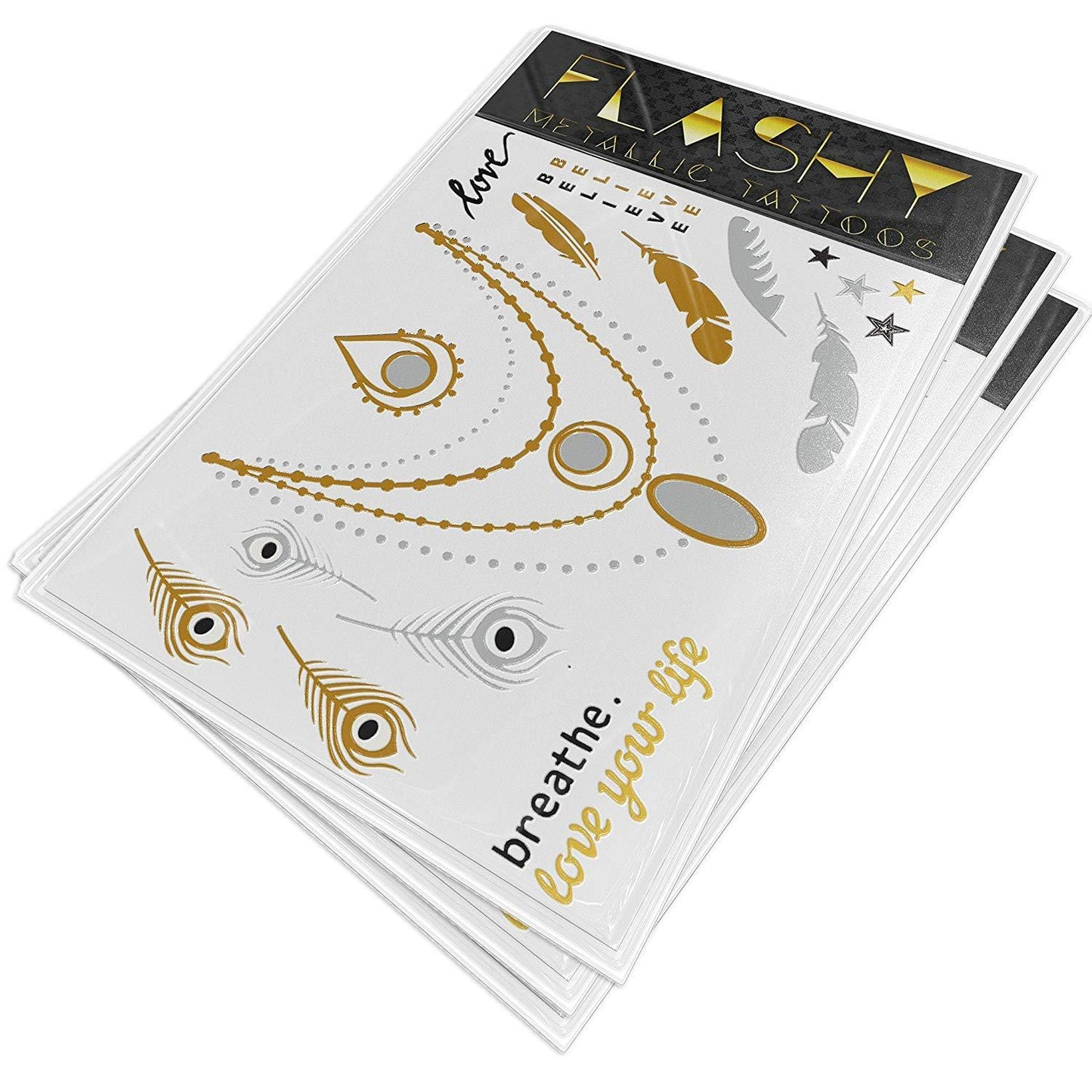 Jewelry Inspired Temporary Flash Tattoo TJ006