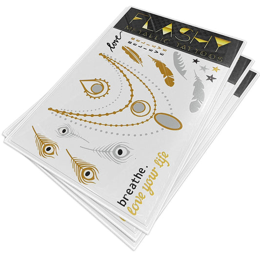 Jewelry Inspired Temporary Flash Tattoo TJ006
