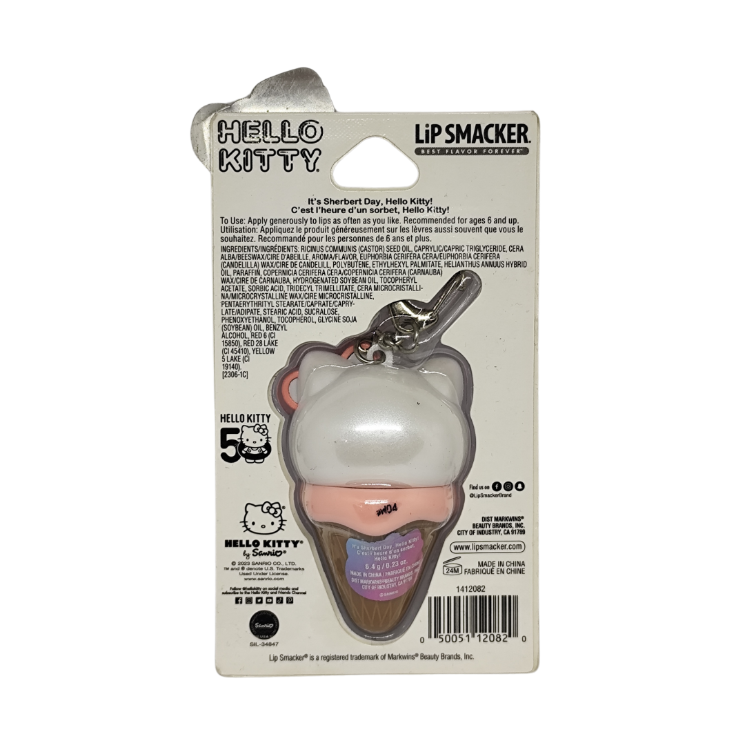 Lip Smacker Hello Kitty It's Sherbert Day Lip Balm, 6.4 g / 0.23 oz.