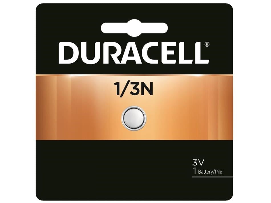 Duracell DL1/3N CR1/3N 3V Lithium Battery 3 Pack (Packaging may Vary)