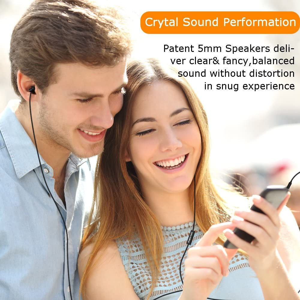 MAXROCK Sleep Earplugs - Noise Isolating with Unique Total Soft Silicone, Black