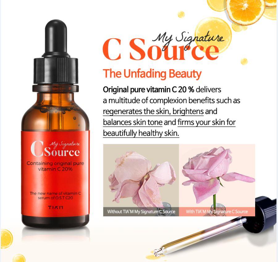 TIAM My Signature C Source Vitamin C Serum 30 ml