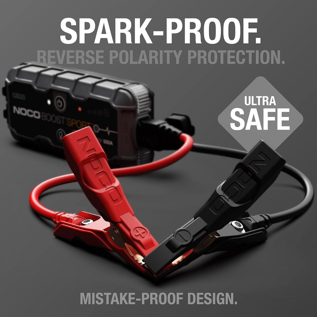 Noco Boost Sport GB20 12V 500A Ultrasafe Jump Starter