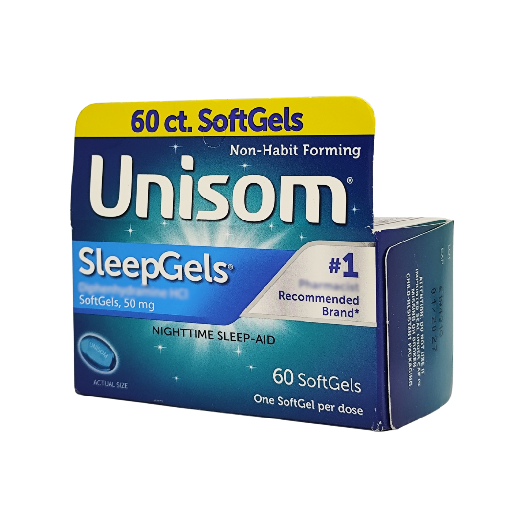 Unisom SleepGels 50 mg, 60 Softgels