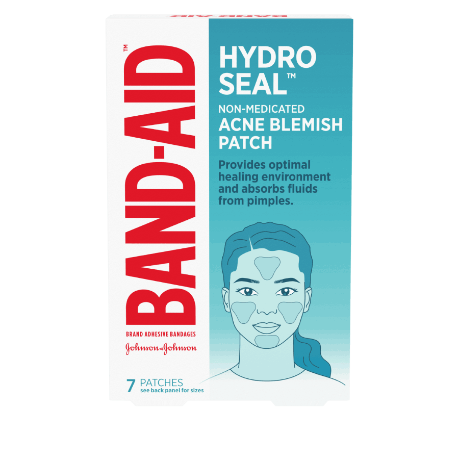 Band-Aid Hydro Seal Non-Medicated Acne Blemish Patch - 7 Patches