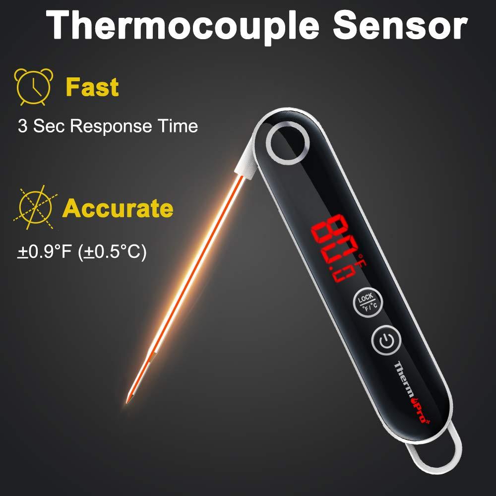 ThermoPro TP18 Digital Meat Thermometer with Thermocouple Read Thermometer for Kitchen Cooking Food