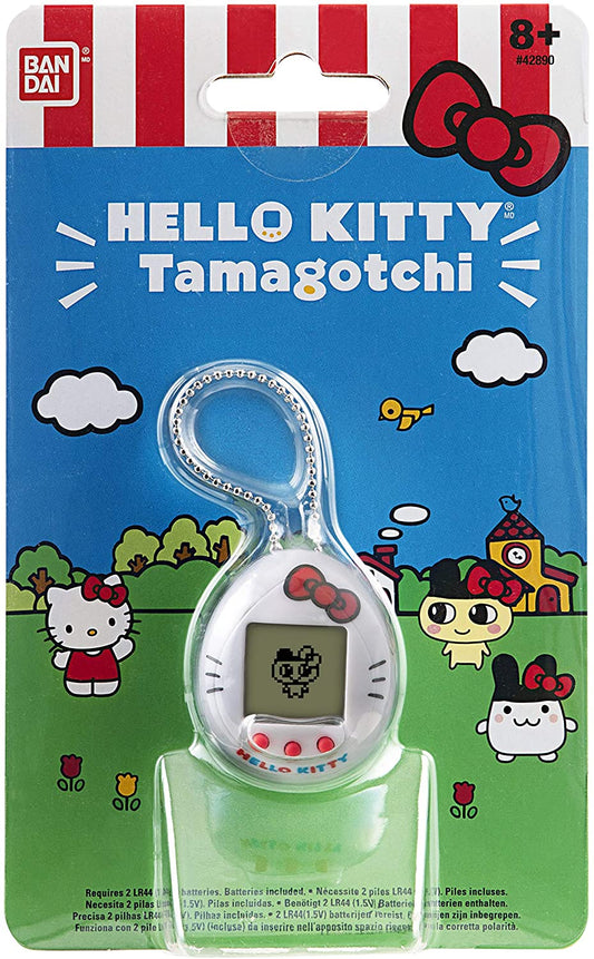 Tamagotchi Game Hello-Kitty for Ages 8+, White (BATTERY NOT INCLUDED)