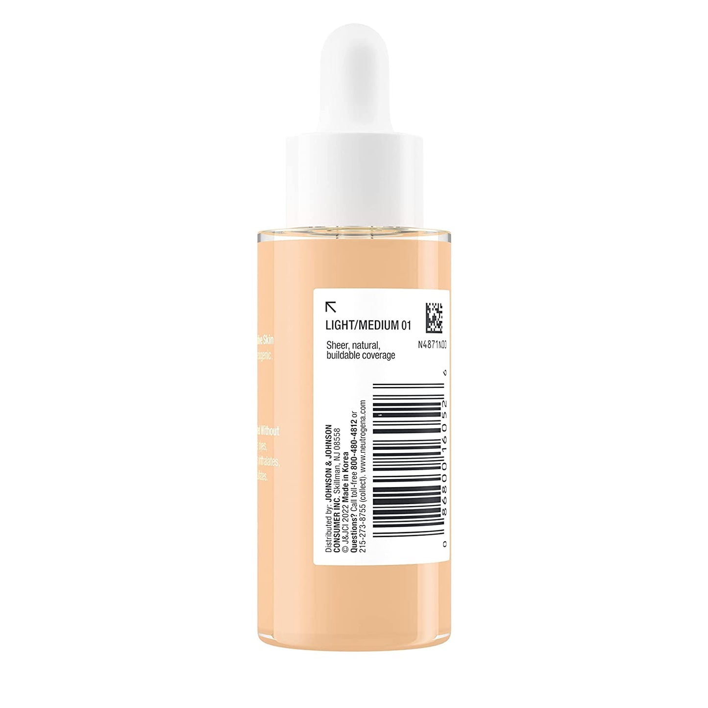Neutrogena Sensitive Skin Serum Foundation With Pro-Vitamin B5 01 - 28g / 1.0 oz