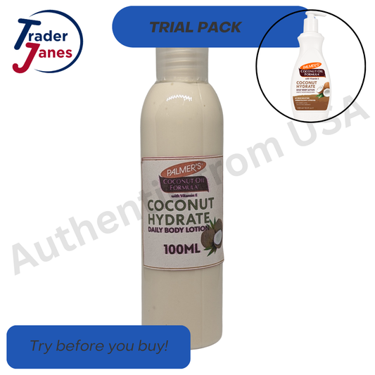 Trial Size Palmer's Coconut Oil Formula with Vitamin E Coconut Hydrate Daily Body Lotion, 100ml