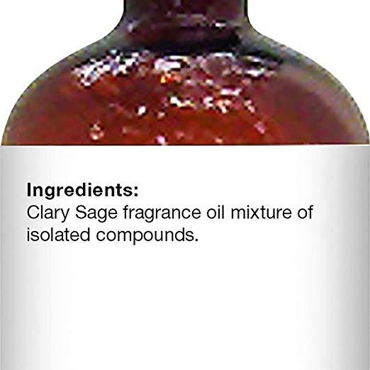 Majestic Pure Clary Sage Oil, Premium Quality, 4 fl. oz.