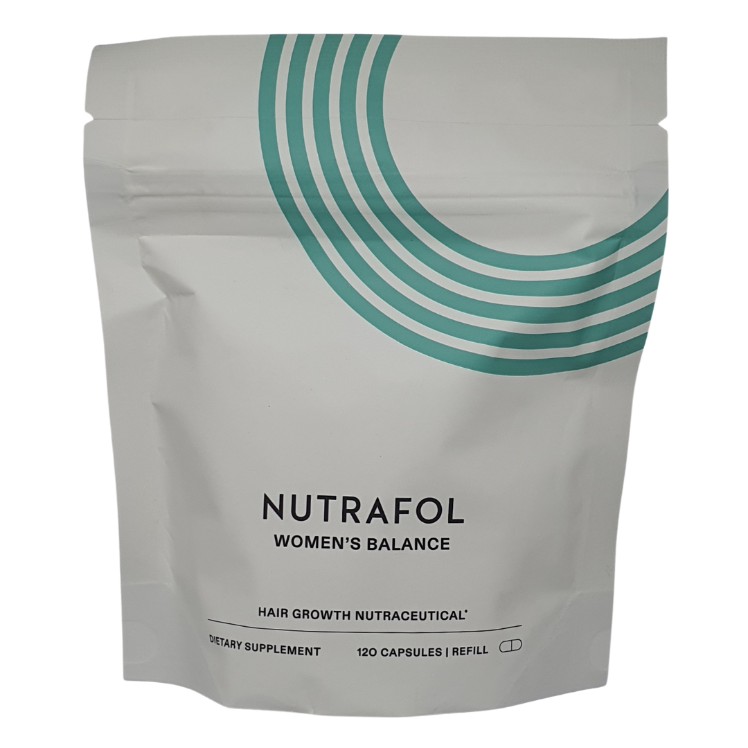 Nutrafol Women's Balance Hair Growth Nutraceutical Supplement 120 Capsules | Refill
