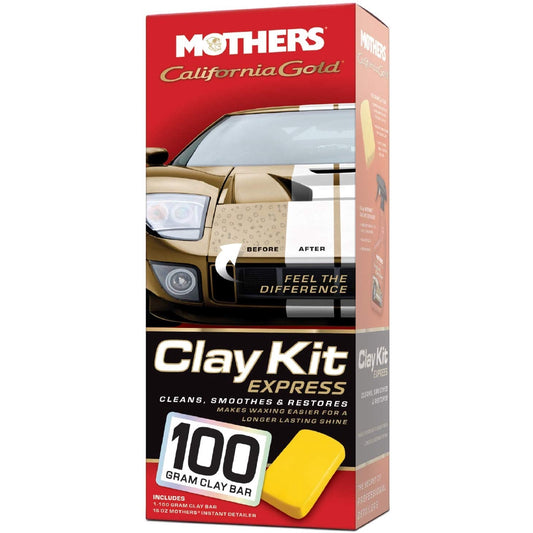 Mothers Gold Clay Car Kit (100 g)