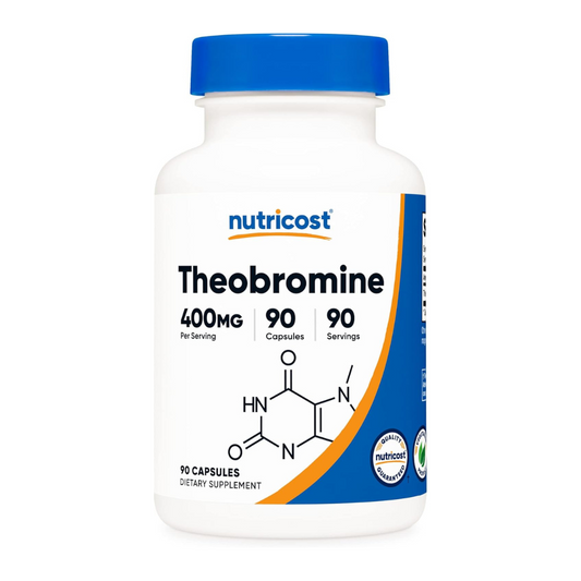 Nutricost Theobromine 400mg Supplement 90 Capsules