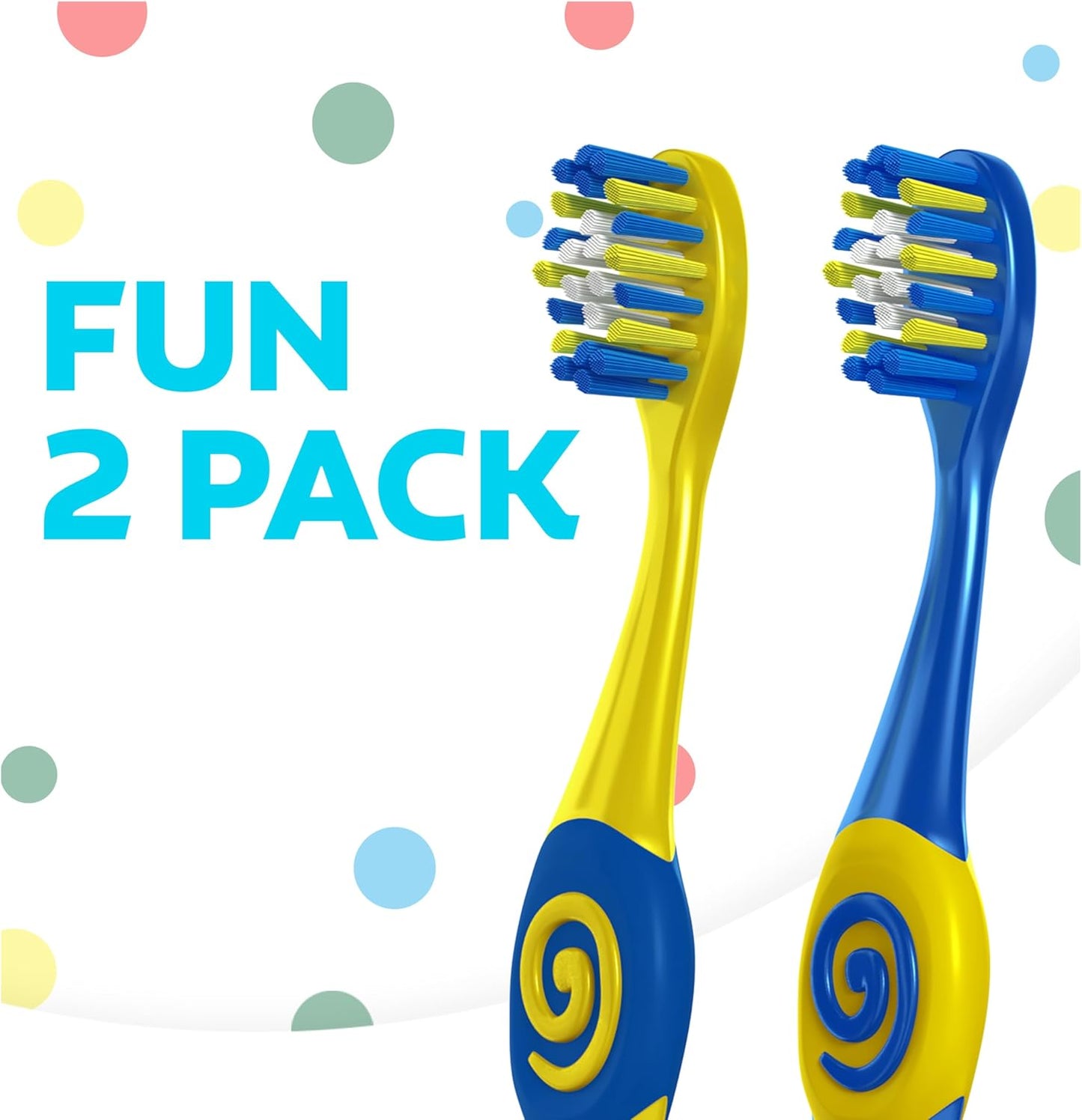 Colgate Bluey Extra Soft Toothbrush for Ages 2+, 2-Pack