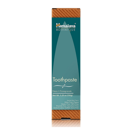 Himalaya Botanique Toothpaste Neem Pomegranate Herbal Mint Flavor 150g
