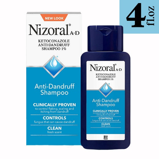 Nizoral A-D Ketoconazole 1% Anti-Dandruff Shampoo 4 fl.oz