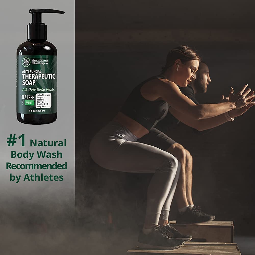 Derma-Nu Natural & Organic Therapeutic Soap with Tea Tree and Mint 236ml