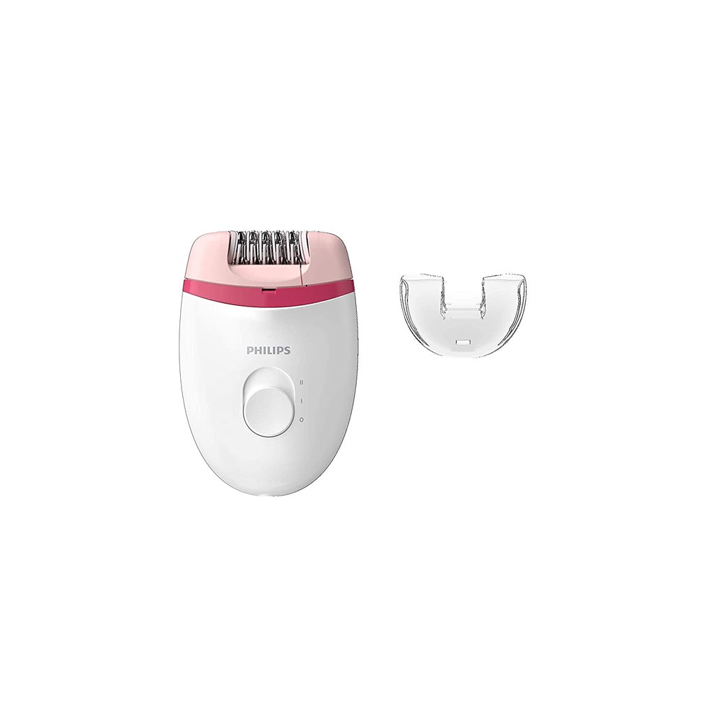 Philips Satinelle Essential Compact Hair Removal Epilator for Legs, 1 Accessories (BRE235)