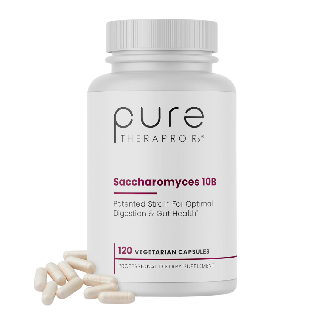 Pure Therapro Sccharomyces 10B Supplement 120 Vegetarian Capsules