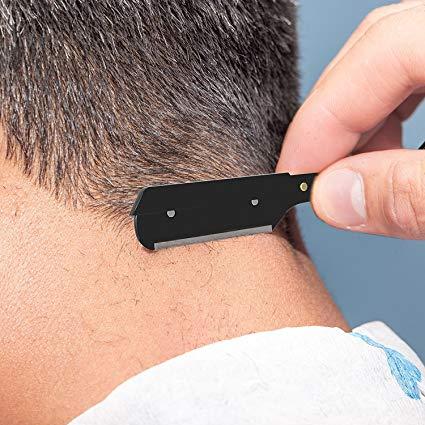 Utopia Care Derby Premium Straight Edge Razor with 100 Derby Blades