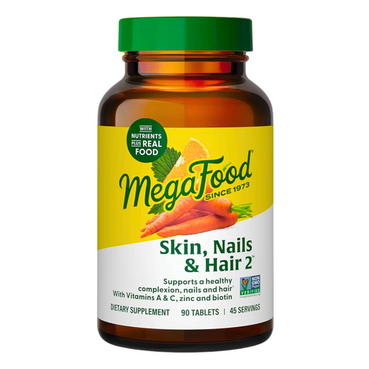 Megafood Skin, Nails & Hair 2 Supplement 90 Tablets