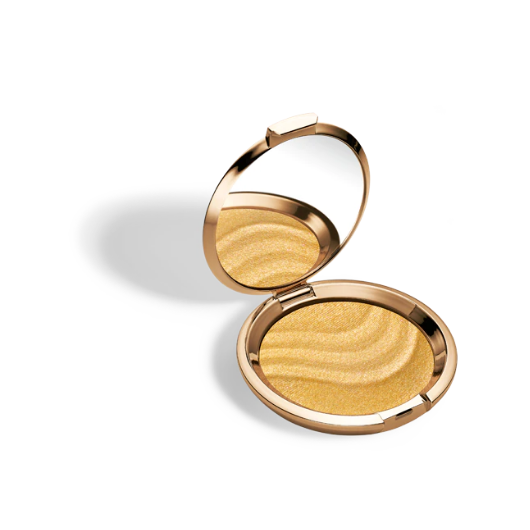 BECCA Cosmetics Shimmering Skin Perfector Pressed Highlighter, Gold Lava, 0.25 oz / 7 g