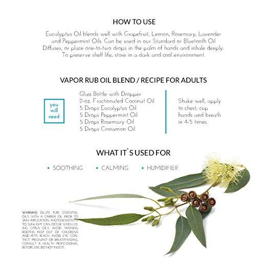 ArtNaturals 100% Pure Eucalyptus Essential Oil - (4.0 Fl Oz / 118ml) - Therapeutic Grade Natural Oils