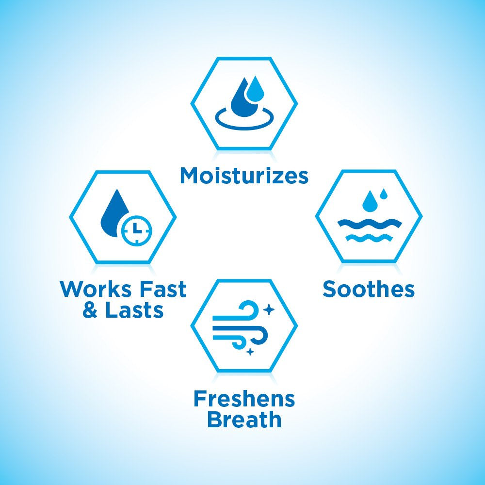 Biotene Oral Balance Moisturizing Gel Flavor-Free, Alcohol-Free, for Dry Mouth, 1.5 oz