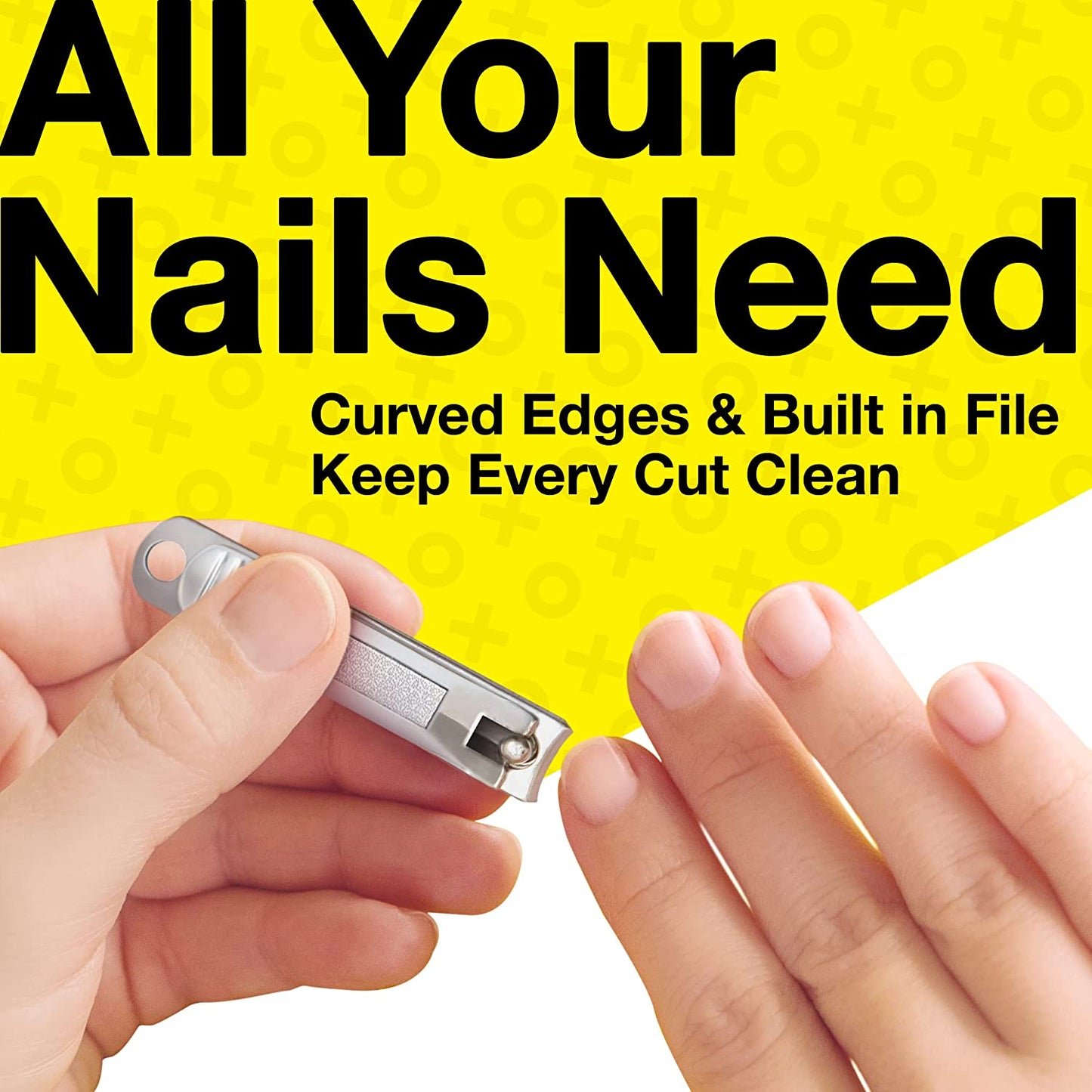 Harperton Fingernail + Toenail Clipper Set Curved + Straight Clippers 69mm & 78mm (HAR-003-ST)