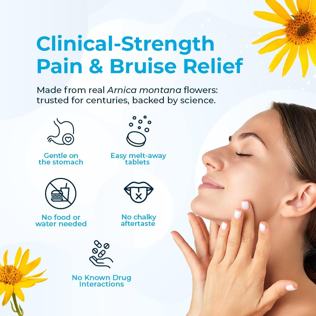 VitaMedica Arnica Montana 30X HPUS Natural Remedy Homeopathic Medicine, 150 Tablets