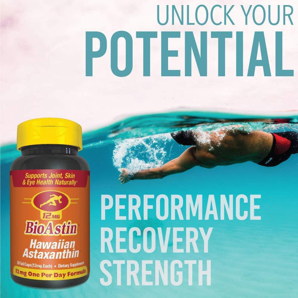 BioAstin Hawaiian Astaxanthin 25 Gel Caps (12 mg. each)