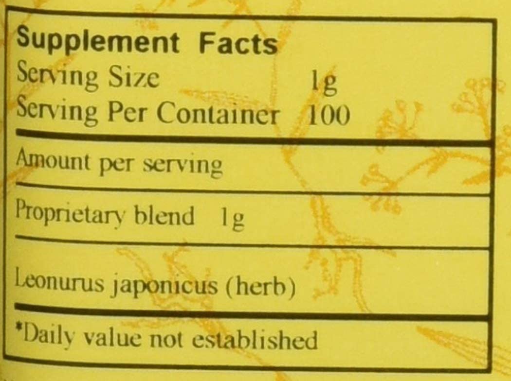 E-Fong YiMuCao Chinese Herb Tea Extract, 3.5 oz / 100 g