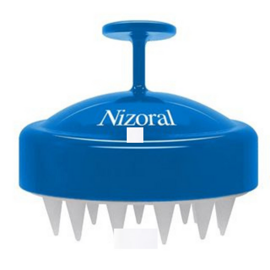 Nizoral Hair Shampoo Brush And Scalp Massager Brush Head For All Hair Types 1pc