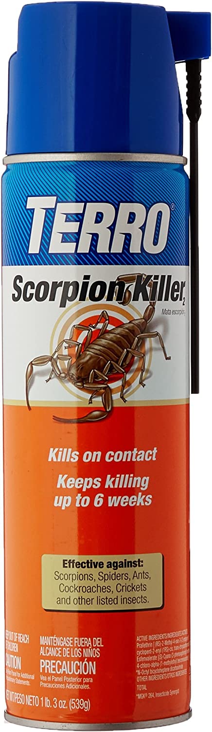 Terro Scorpion Killer Kills On Contract Keeps Killing Up to 6 Weeks 3oz / 539g