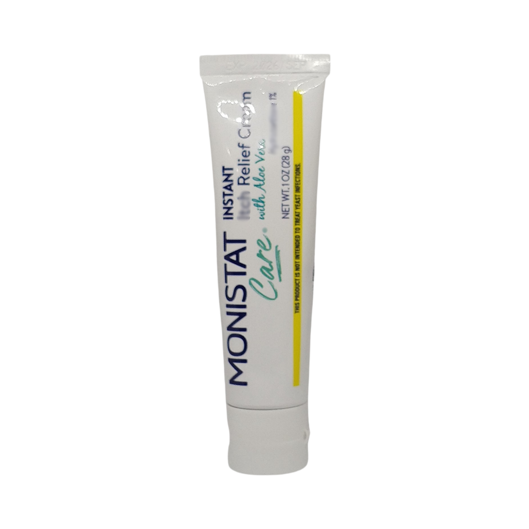 Monistat Care Maximum Strength Instant Relief Cream with Aloe Vera, 1 oz / 28 g