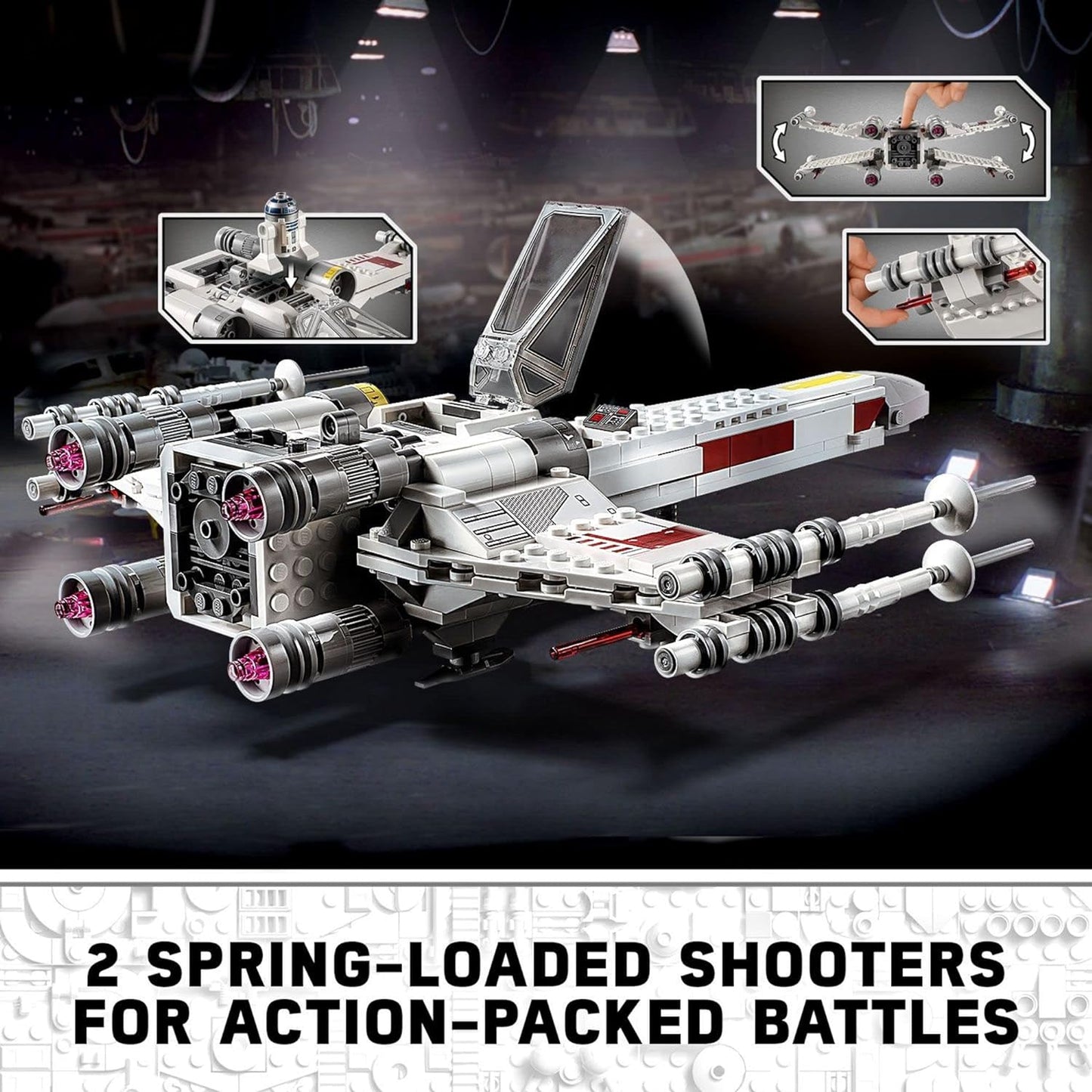 LEGO Star Wars Luke Skywalker's X-Wing Fighter Building Toy 474 pcs