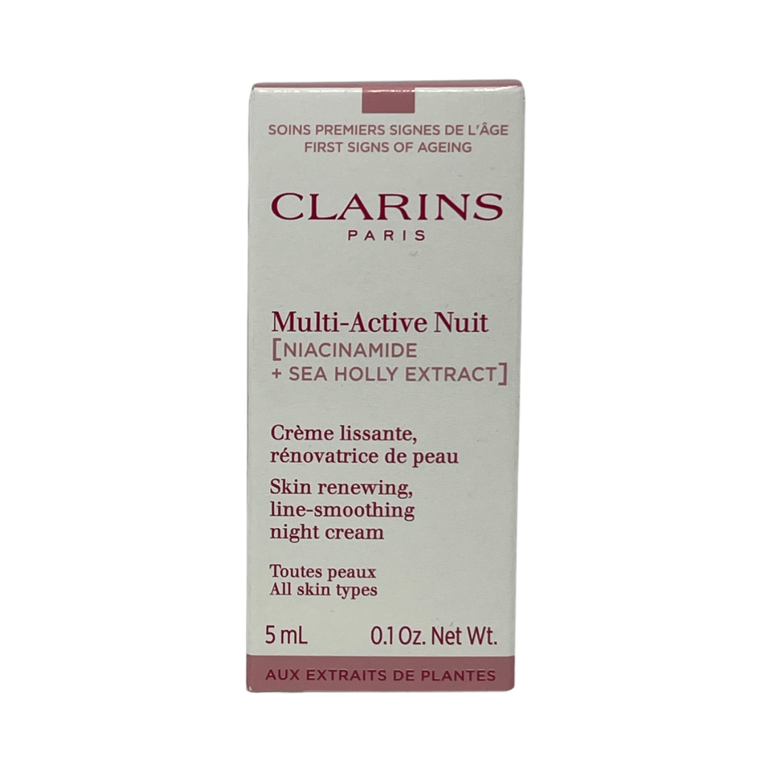 Trial Size Clarins Multi-Active Line-Smoothing Cream, 5 ml / 0.1 oz