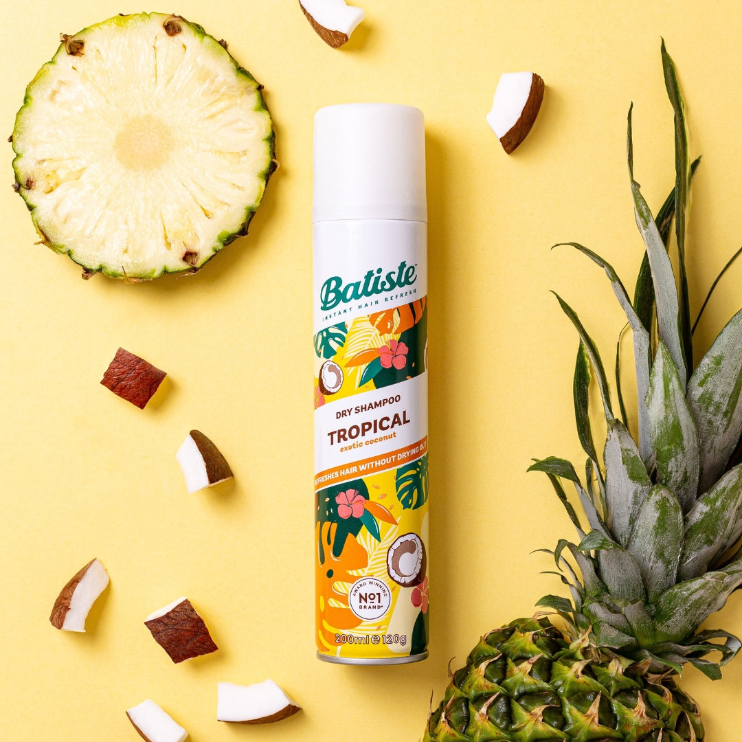 Batiste Dry Shampoo Tropical Vanilla Coconut, 200 ml / 120 g