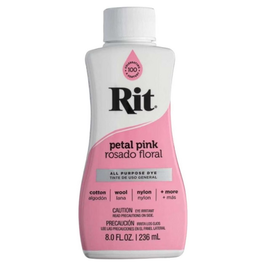 Rit Dye Liquid Fabric Dye, 8 oz (Petal Pink)