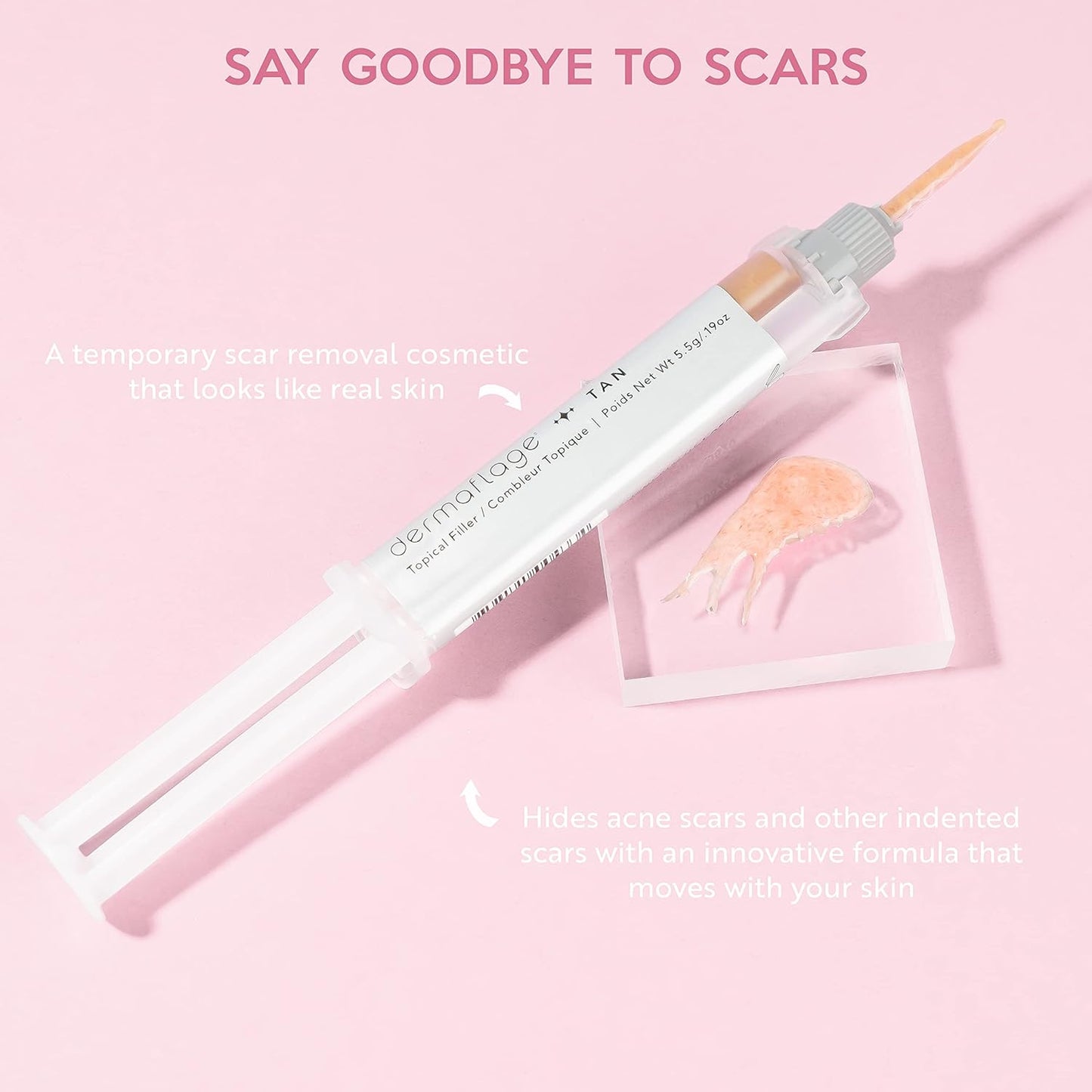 Dermaflage The Hollywood Topical Filler Medium Cool Starter Kit, 5.5 g / 0.19 oz