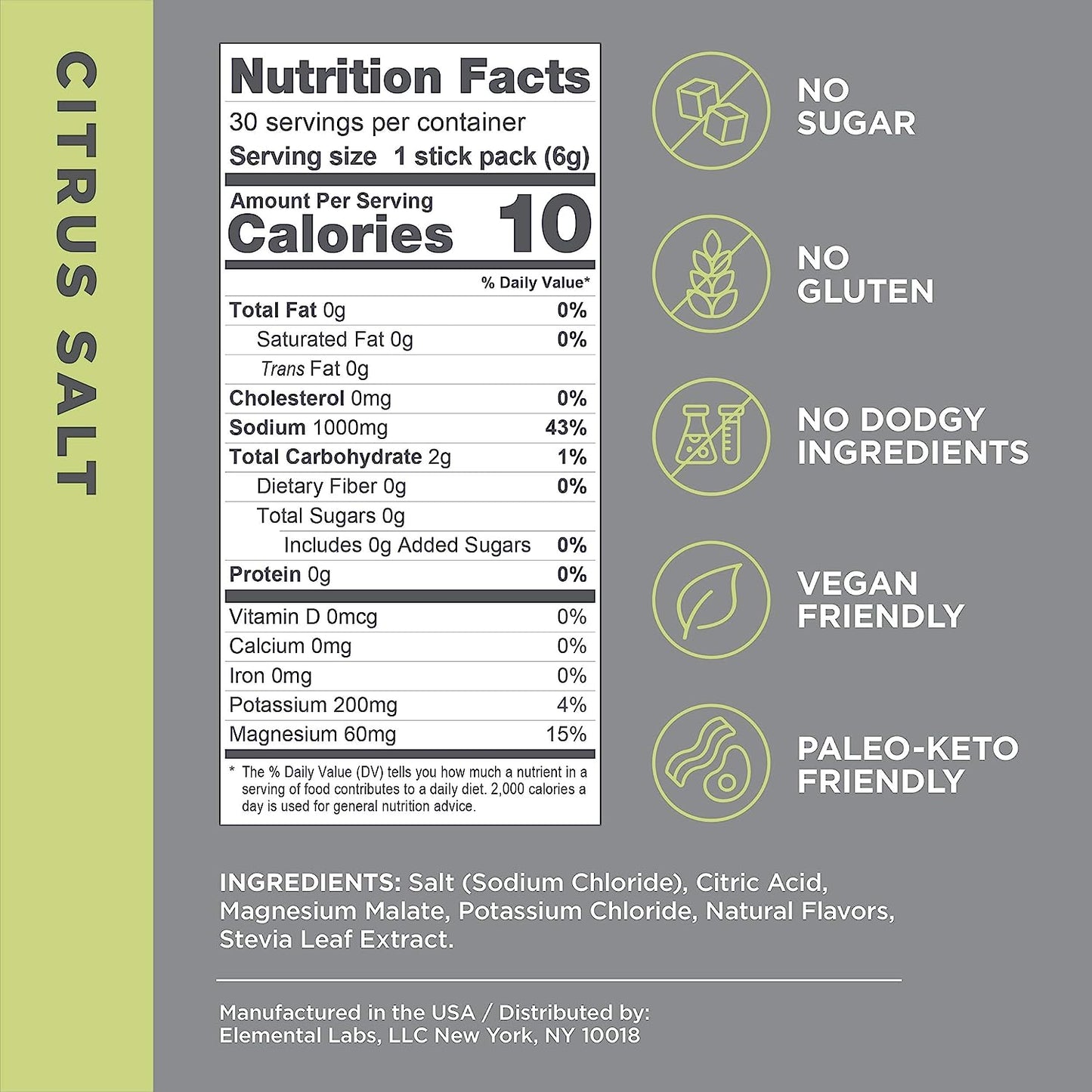 LMNT Electrolytes Drink Mix Zero-Sugar