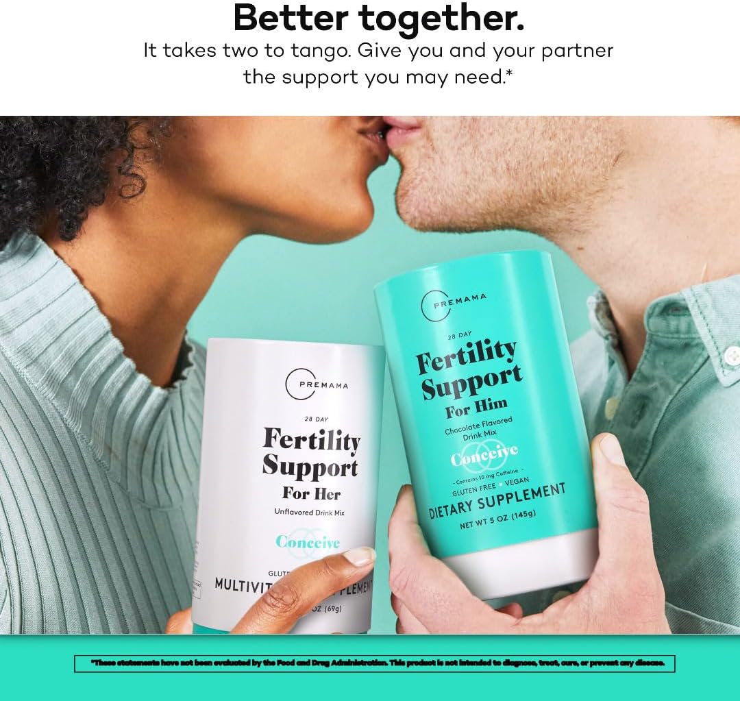 Premama Fertility Support For Her Conceive Unflavored Drink Mix 69g