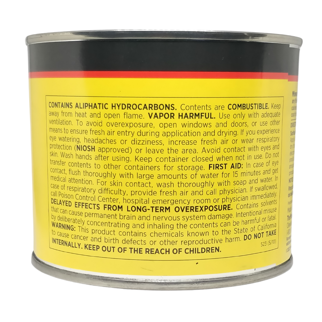 Minwax Paste Finishing Wax Apply Dry Buff, Natural, 1lb/450g