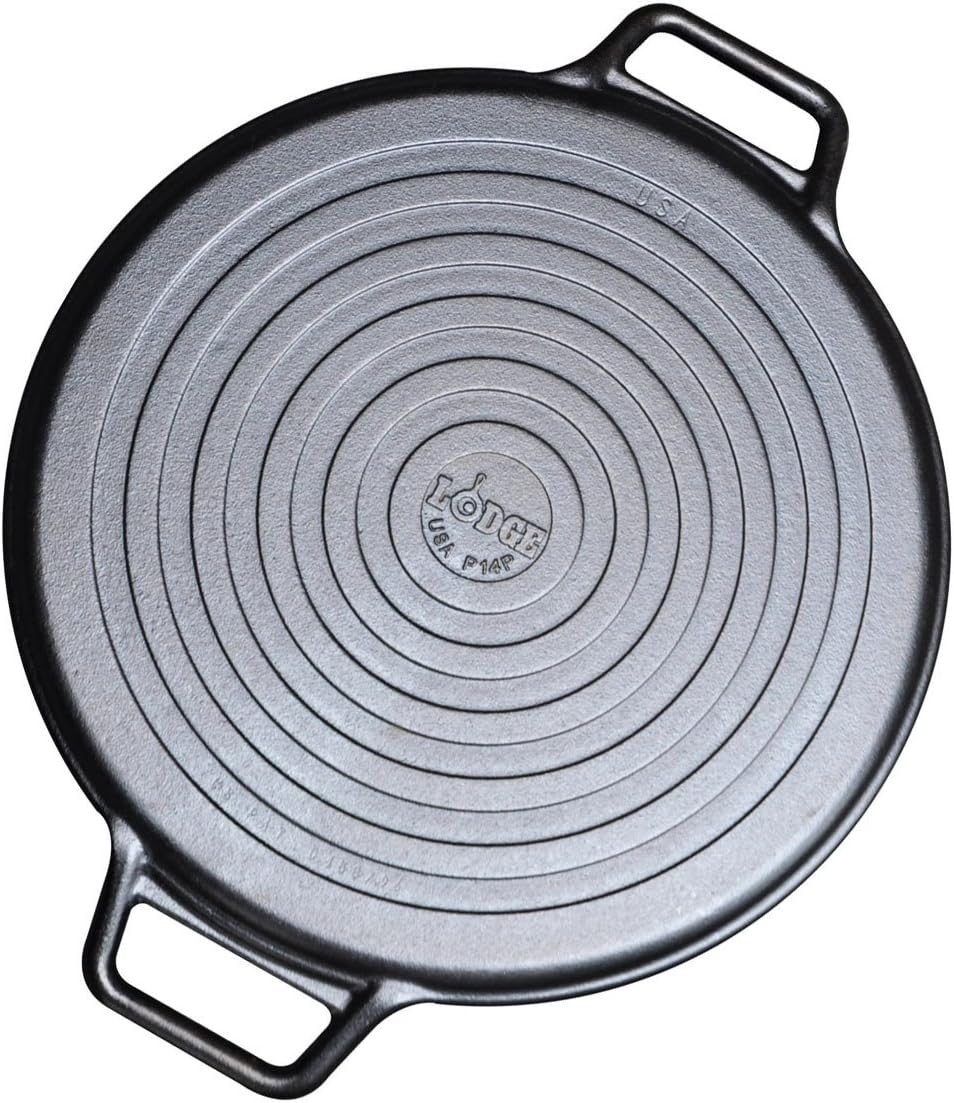 LODGE Cast Iron Pizza Pan 14 Inch