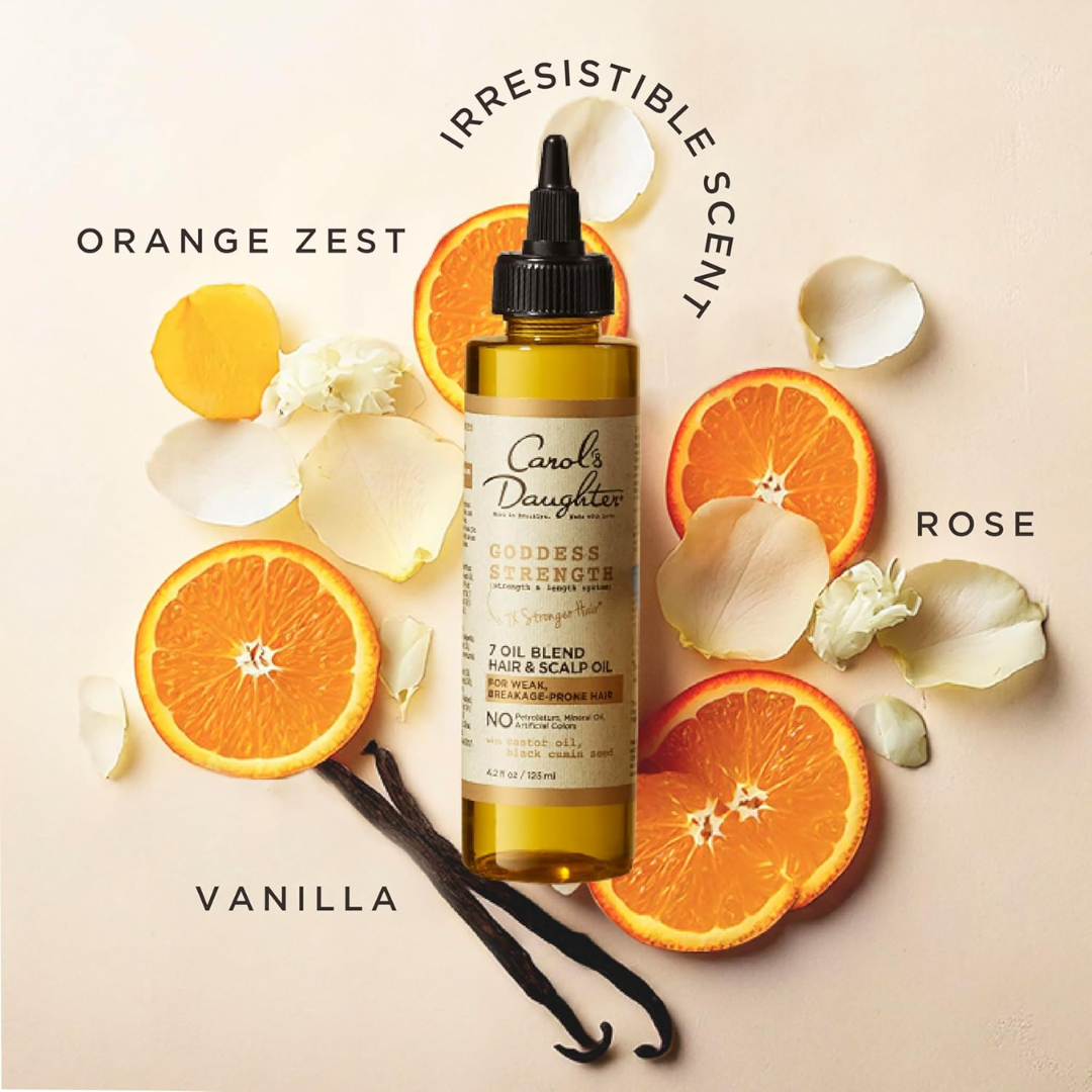 Carol's Daughter Goddess Strength 7 Oil Blend Hair & Scalp Oil, 4.2 oz / 125 ml