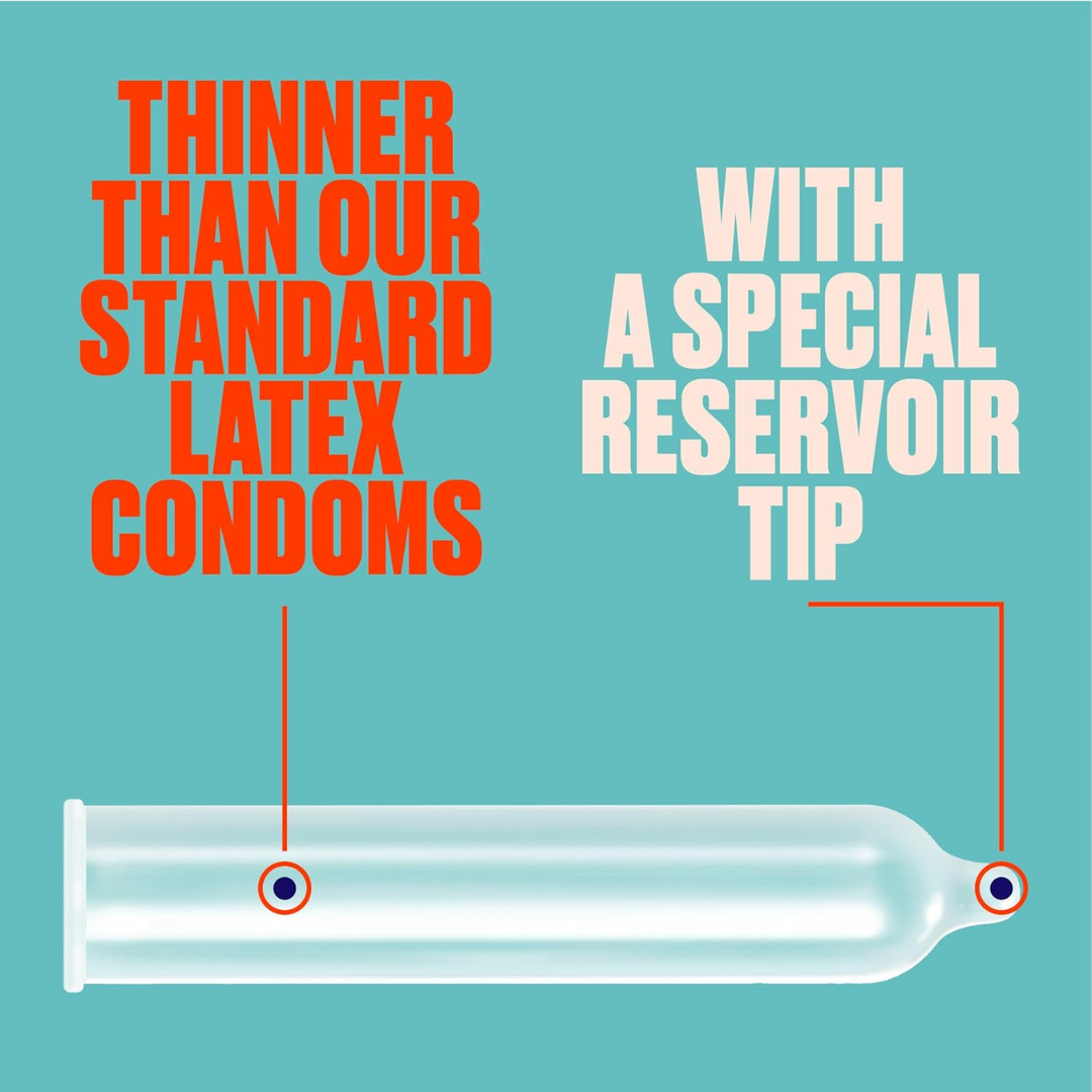 Trojan Ultra Thin, 36 Lubricated Latex Condoms