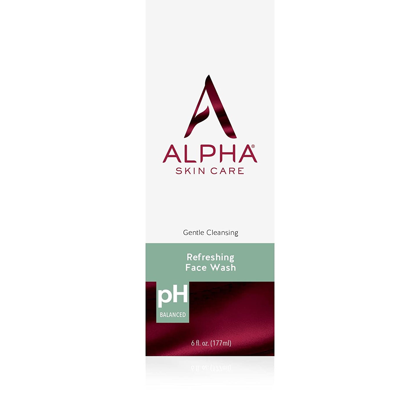 Alpha Skin Care Gentle Cleansing Refreshing Face Wash pH Balanced, 6 fl.oz / 177ml