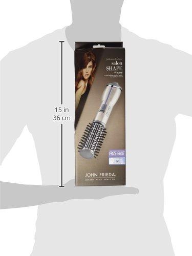 John Frieda Hot Air Brush Frizz Ease 1 1/2 inch barrel JFHA5R / JFHA5NG Salon Shape (Silver)
